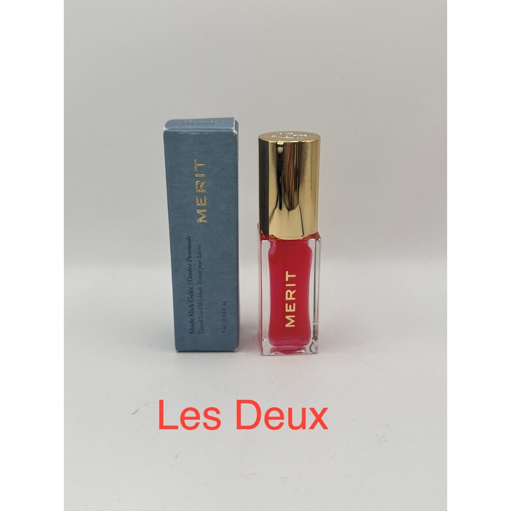 MERIT Tinted Lip Oil Les Deux NEW